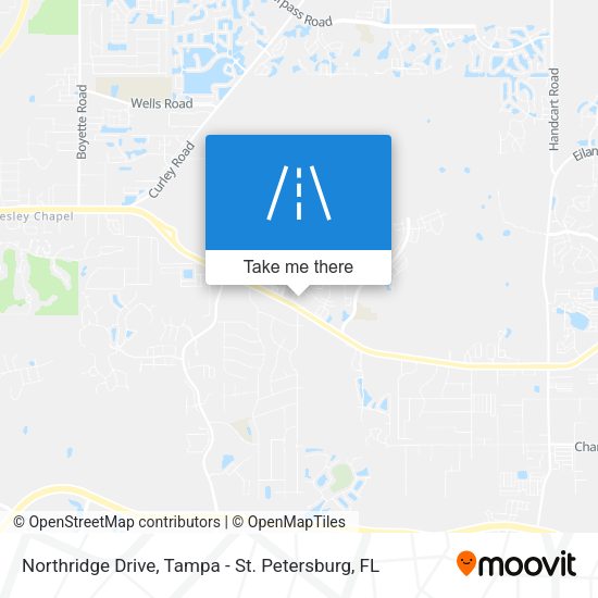 Northridge Drive map
