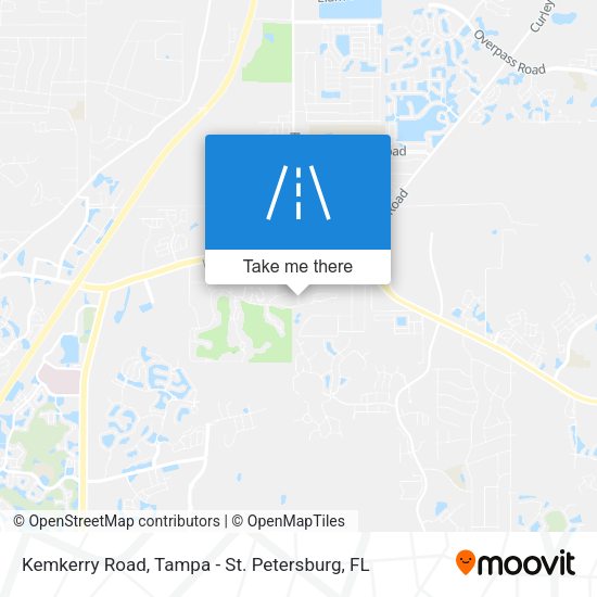 Kemkerry Road map