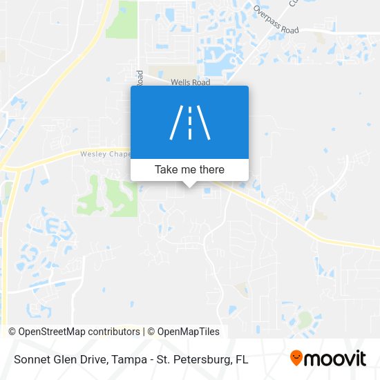 Mapa de Sonnet Glen Drive