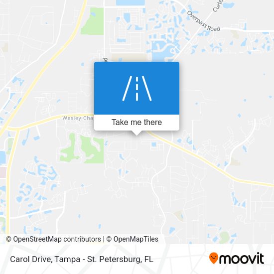 Mapa de Carol Drive