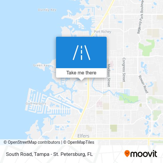 South Road map
