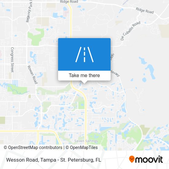 Mapa de Wesson Road