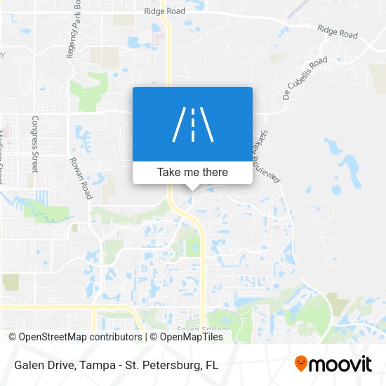 Galen Drive map
