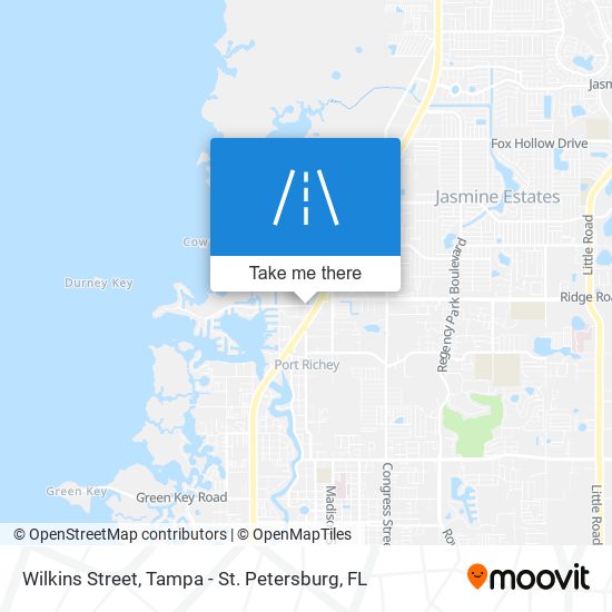 Wilkins Street map