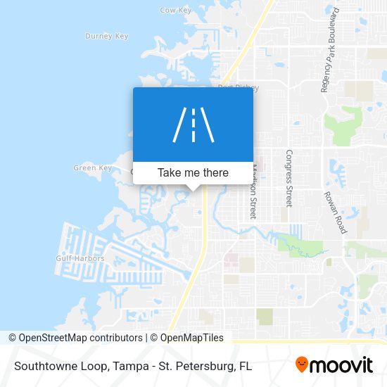 Mapa de Southtowne Loop