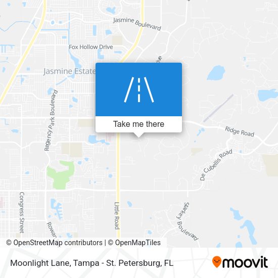 Mapa de Moonlight Lane