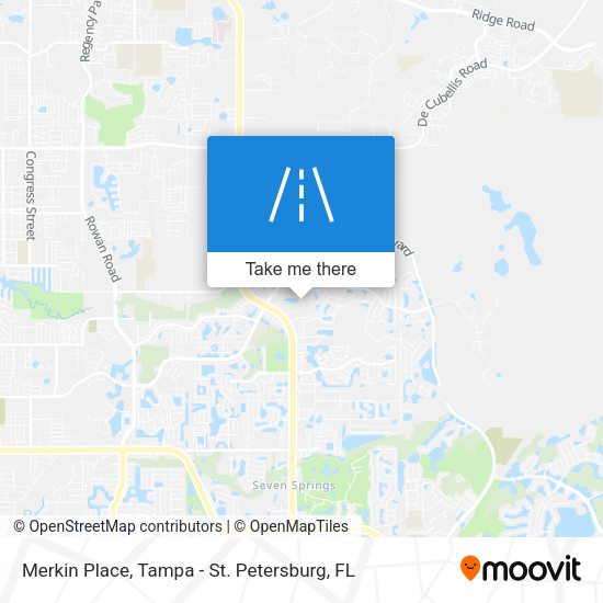 Merkin Place map