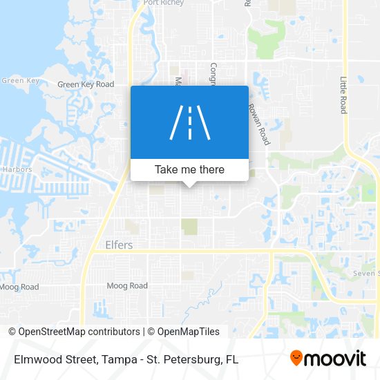 Elmwood Street map