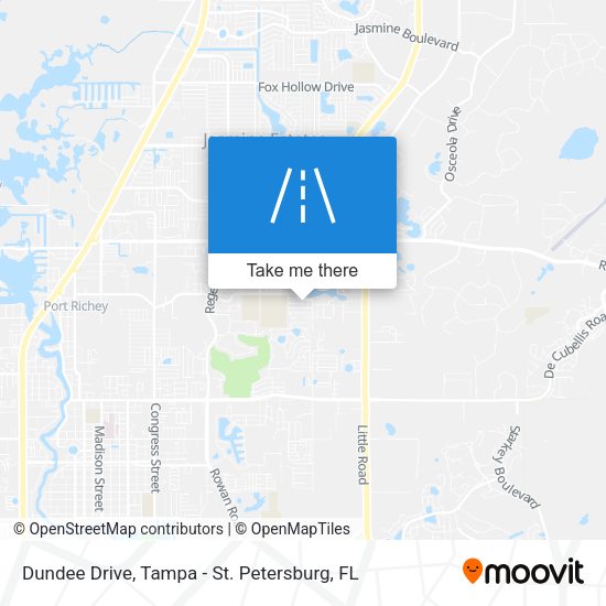 Dundee Drive map