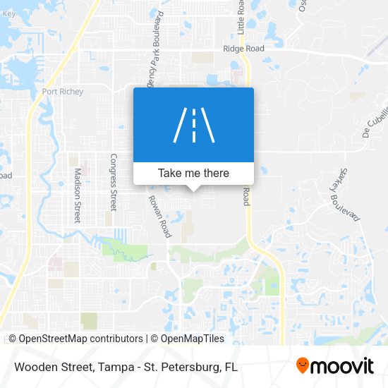 Wooden Street map