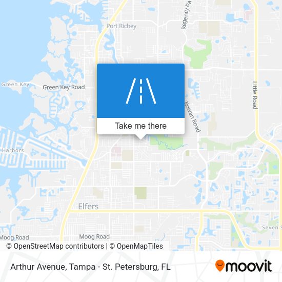 Mapa de Arthur Avenue