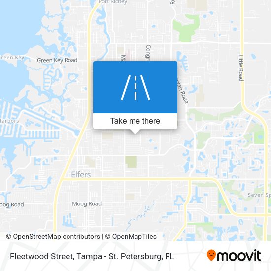 Fleetwood Street map