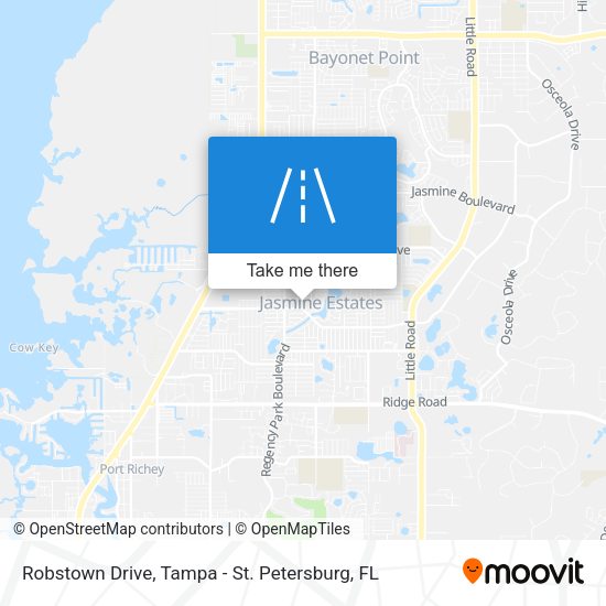 Robstown Drive map