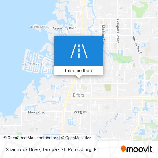 Shamrock Drive map