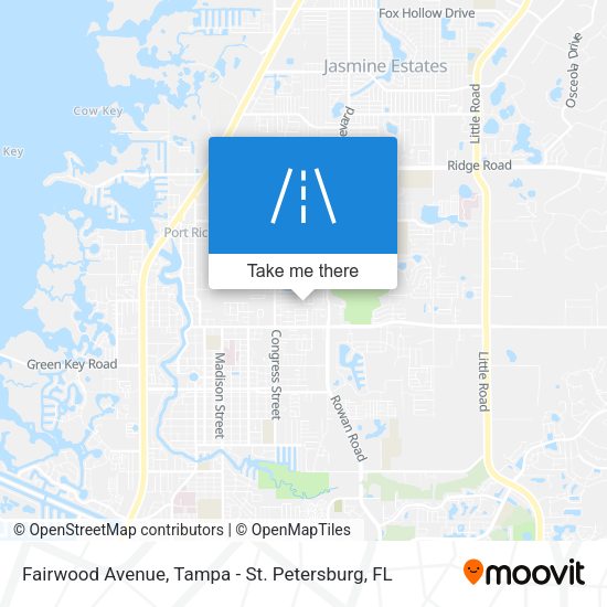 Mapa de Fairwood Avenue