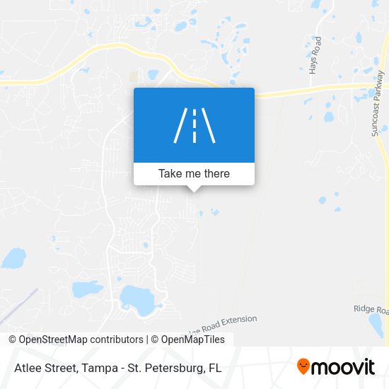 Mapa de Atlee Street