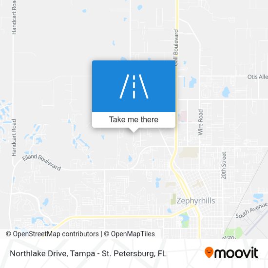 Mapa de Northlake Drive