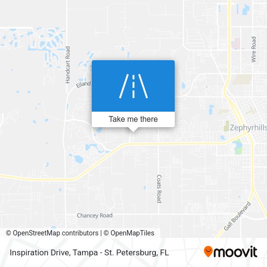 Mapa de Inspiration Drive