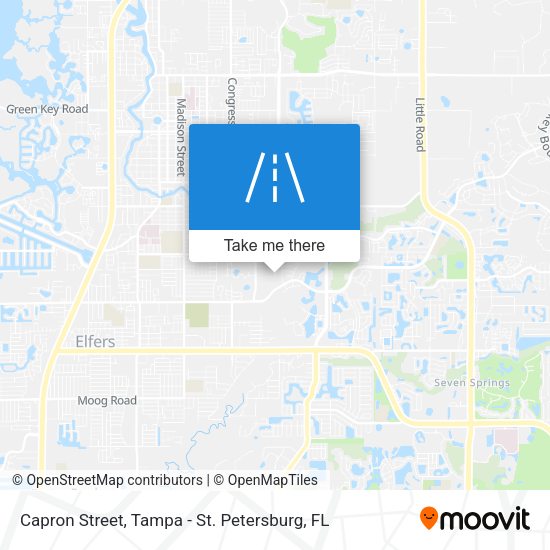 Capron Street map