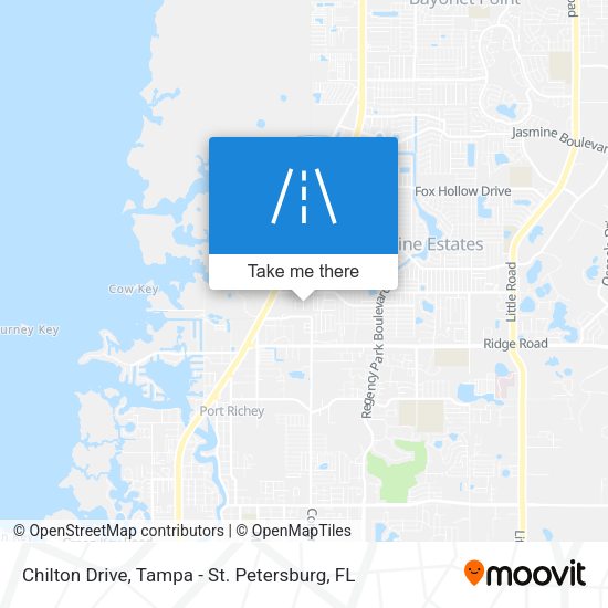 Chilton Drive map