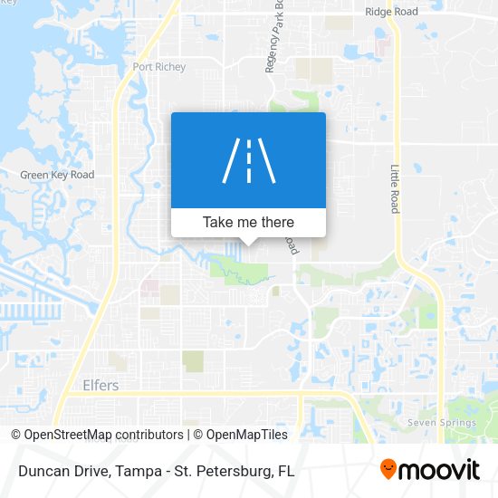 Duncan Drive map