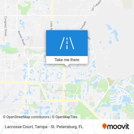 Lacrosse Court map