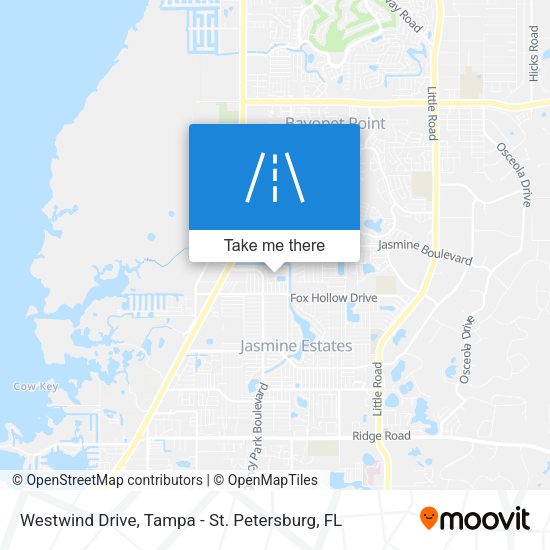 Westwind Drive map