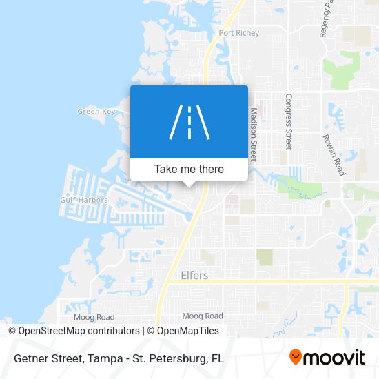 Mapa de Getner Street