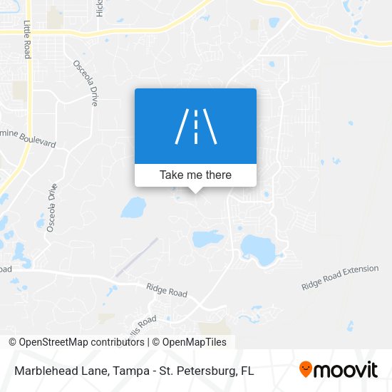 Marblehead Lane map
