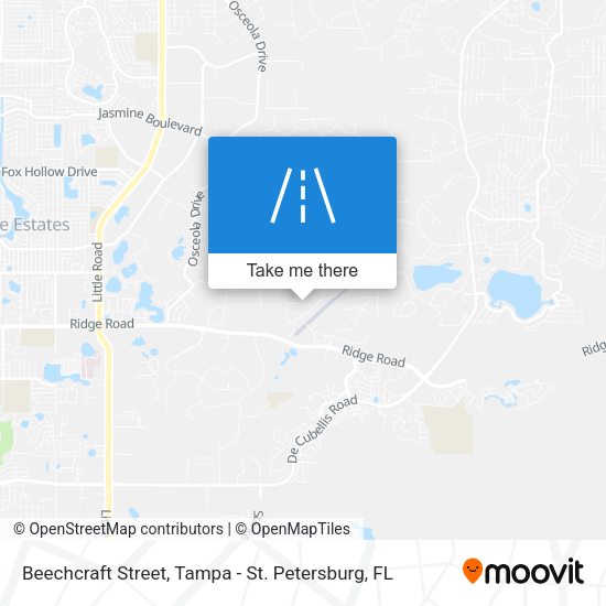 Beechcraft Street map