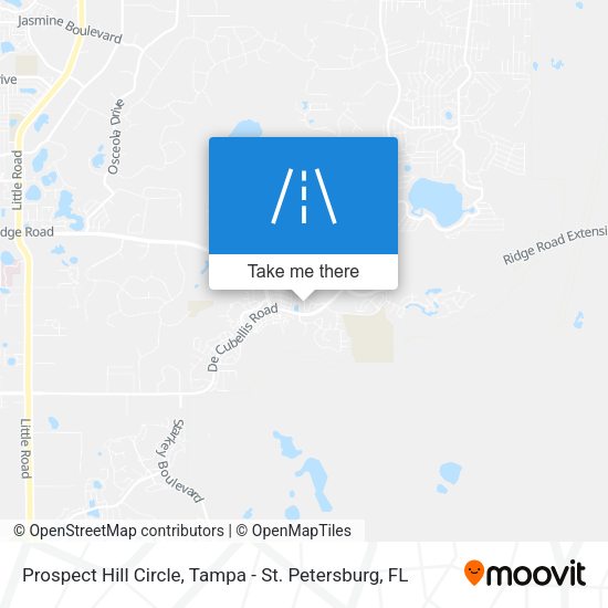 Mapa de Prospect Hill Circle