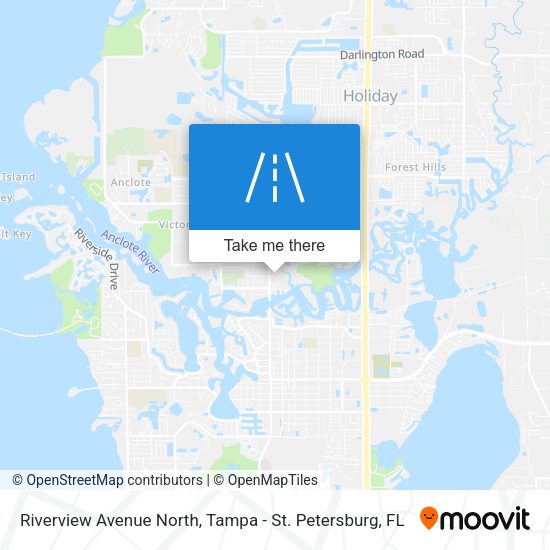 Riverview Avenue North map