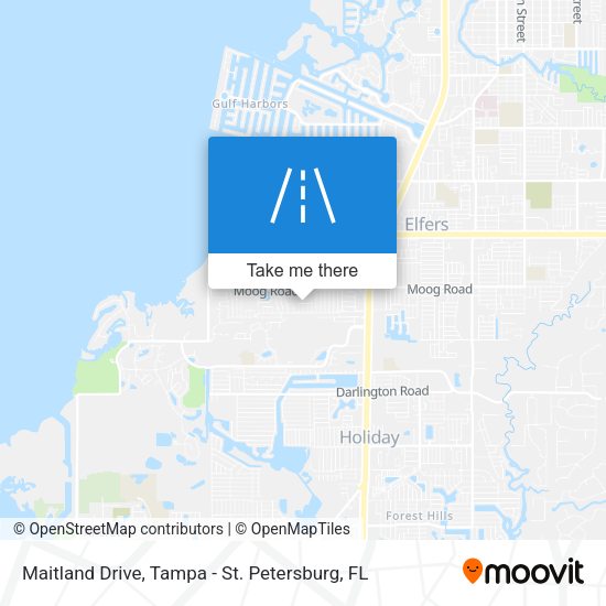 Maitland Drive map