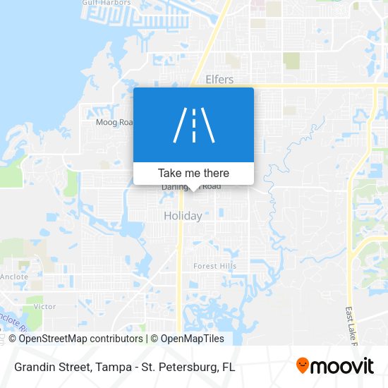 Grandin Street map