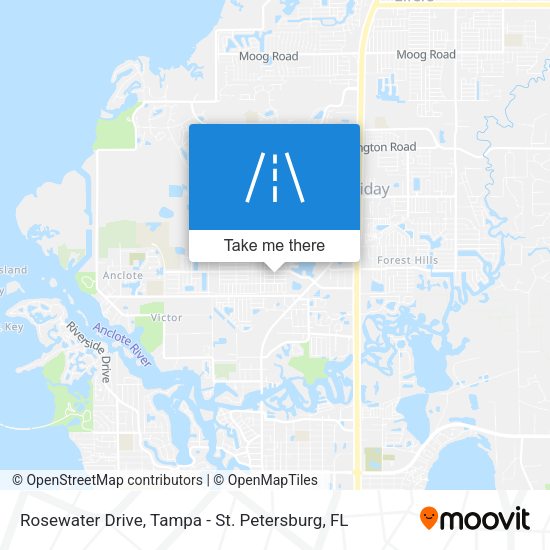 Rosewater Drive map
