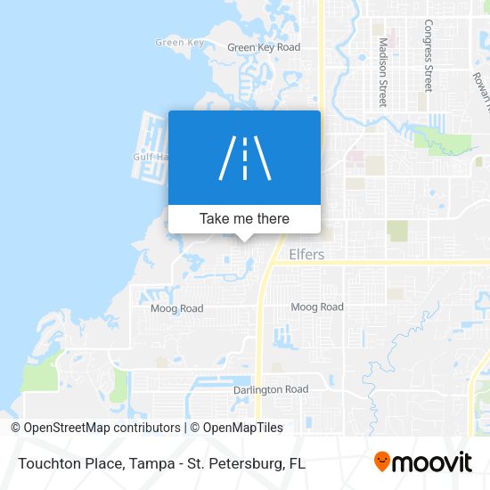 Mapa de Touchton Place