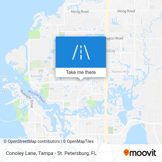 Mapa de Conoley Lane