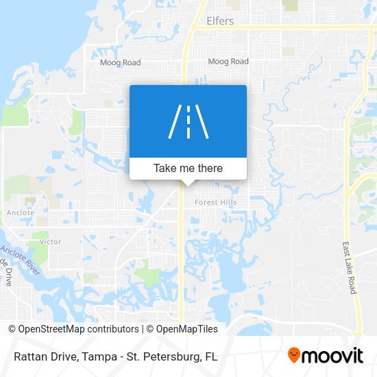 Rattan Drive map
