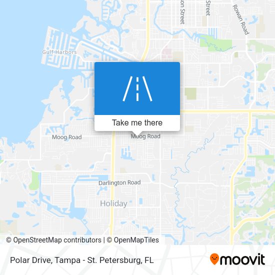 Polar Drive map