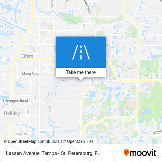 Lassen Avenue map
