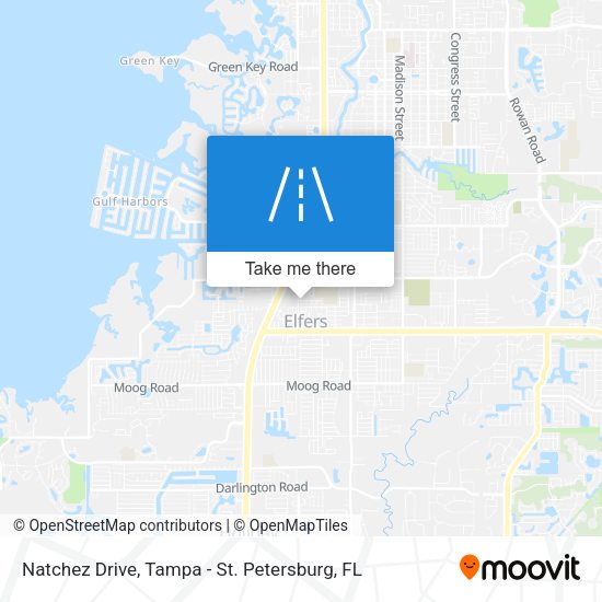Natchez Drive map
