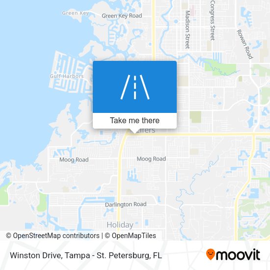 Winston Drive map