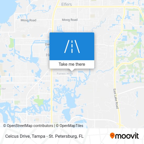 Celcus Drive map