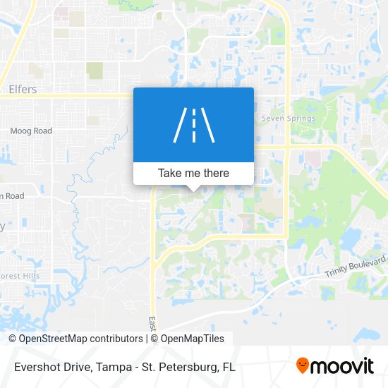 Mapa de Evershot Drive