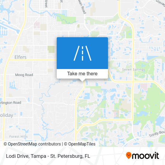 Lodi Drive map