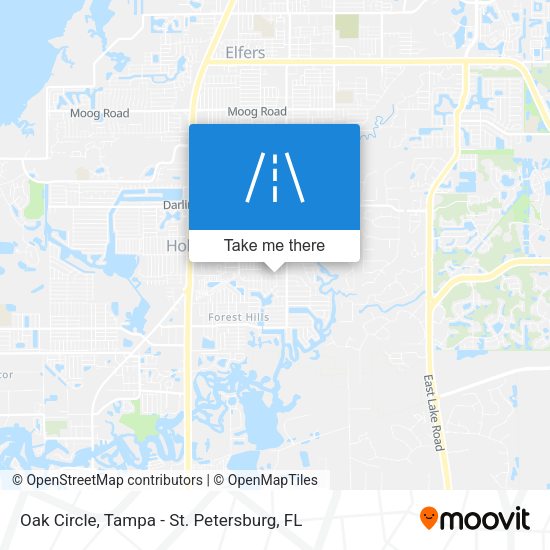 Mapa de Oak Circle