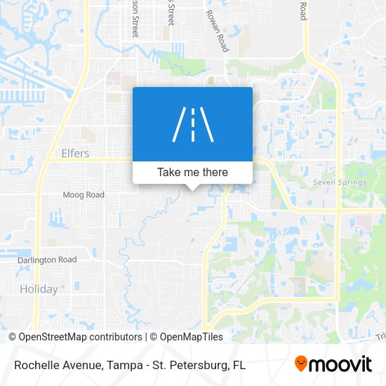 Rochelle Avenue map