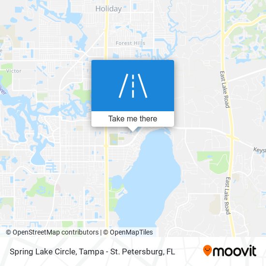 Mapa de Spring Lake Circle