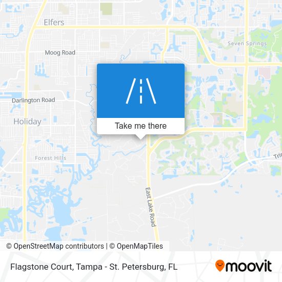 Flagstone Court map