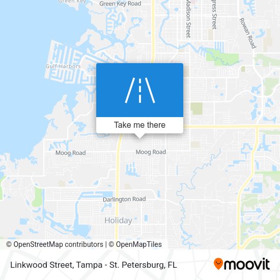 Mapa de Linkwood Street